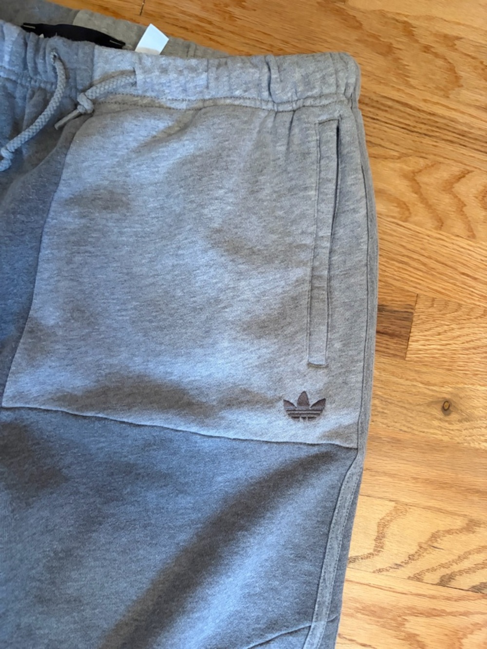 Women’s Adidas x Danielle Cathari Grey Patchwork Jogger Sweatpants Collection - Picture 3 of 4